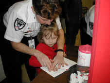 Chelsea C.O.P.'s fingerprinting
